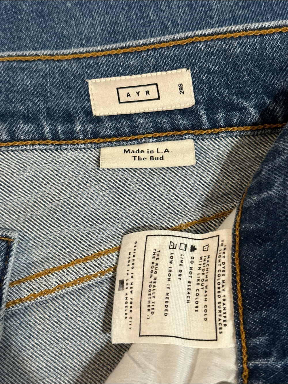 AYR Women's Mid Wash Straight-Leg Jeans - Picture 5 of 8
